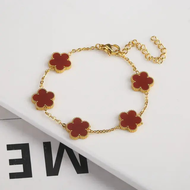 Elegant Flower Bracelet