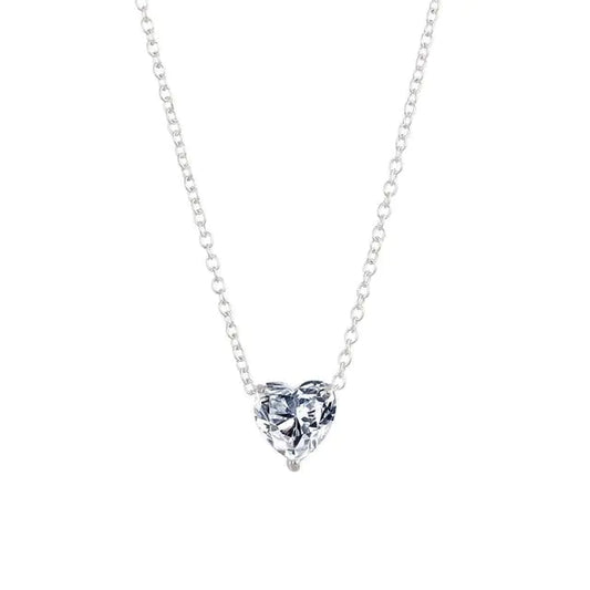 KC's Crystal Heart Necklace