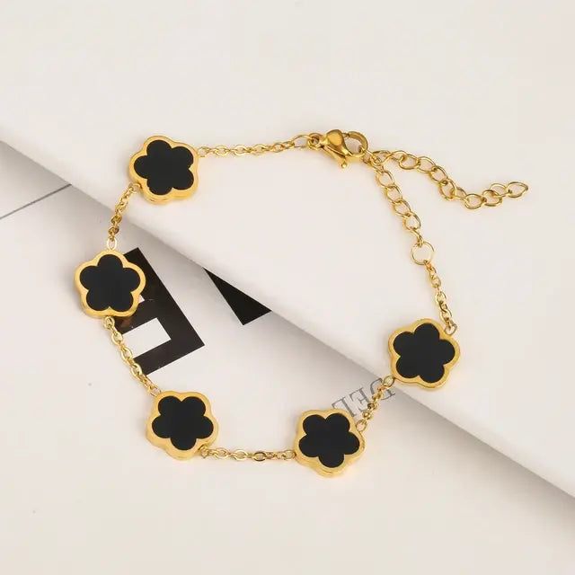 Elegant Flower Bracelet